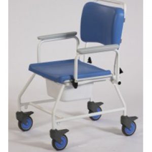 22 inch Seat Width Bariatric Atlantic commode & shower chair