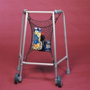 Net bag for walking frames